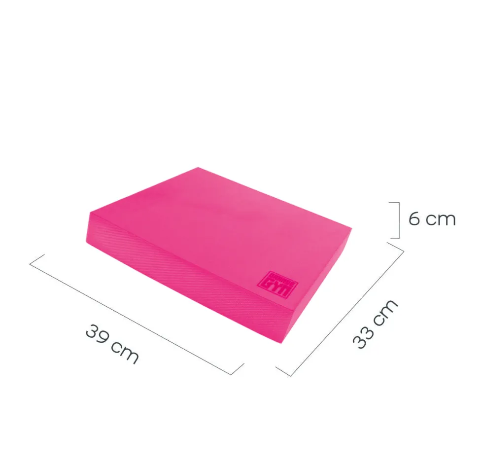 Orange Gym Balance Pad - Cheeky Pink/Roze