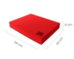Orange Gym Balance Pad - Fiery Red/Rood
