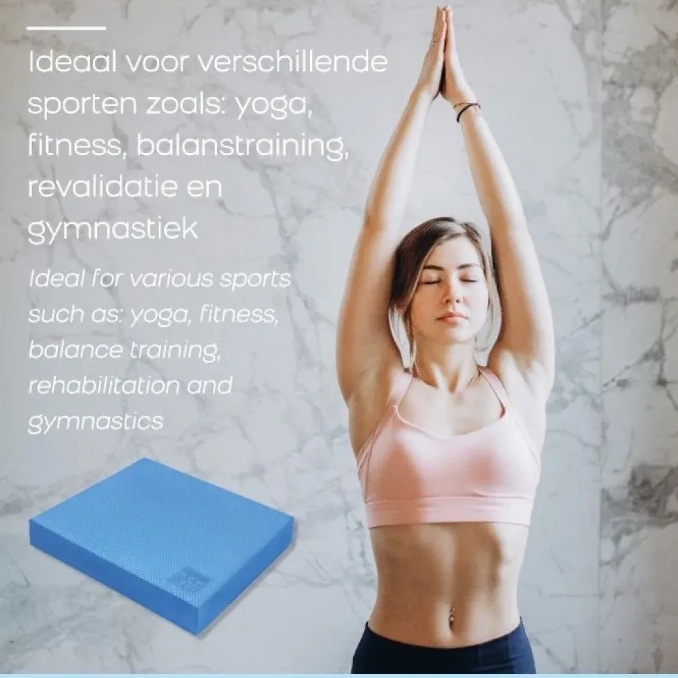 Orange Gym Balance Pad - Mushroom Brown/Taupe