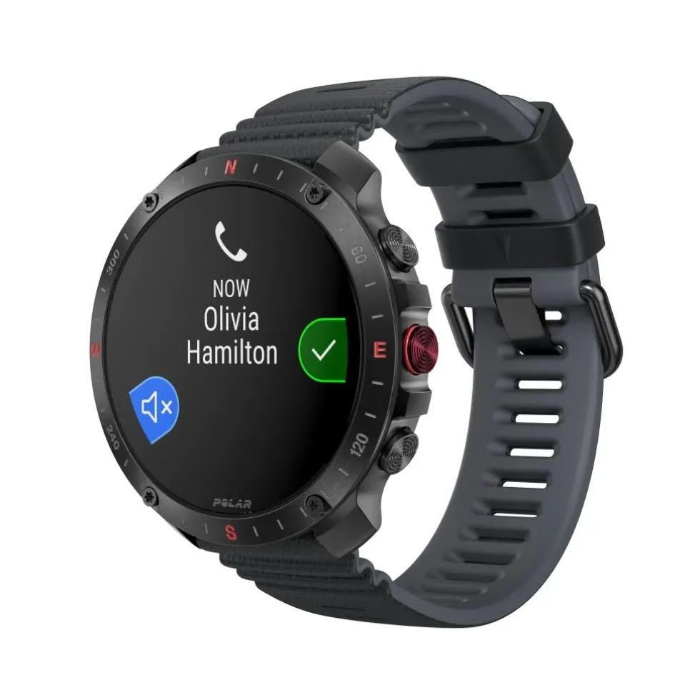 Polar Grit X2 Pro Premium Outdoor Smart Watch - Zwart - S/L