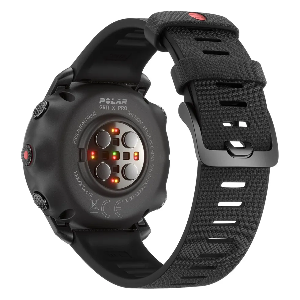Polar Grit X Pro Sporthorloge - Black DLC - M/L