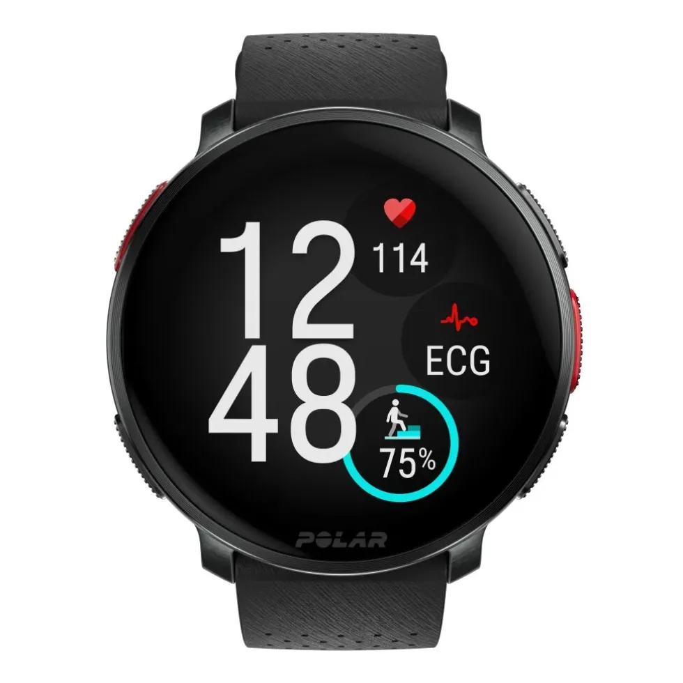 Polar Vantage V3 Sport Smartwatch met GPS - Zwart/Grijs - S-L