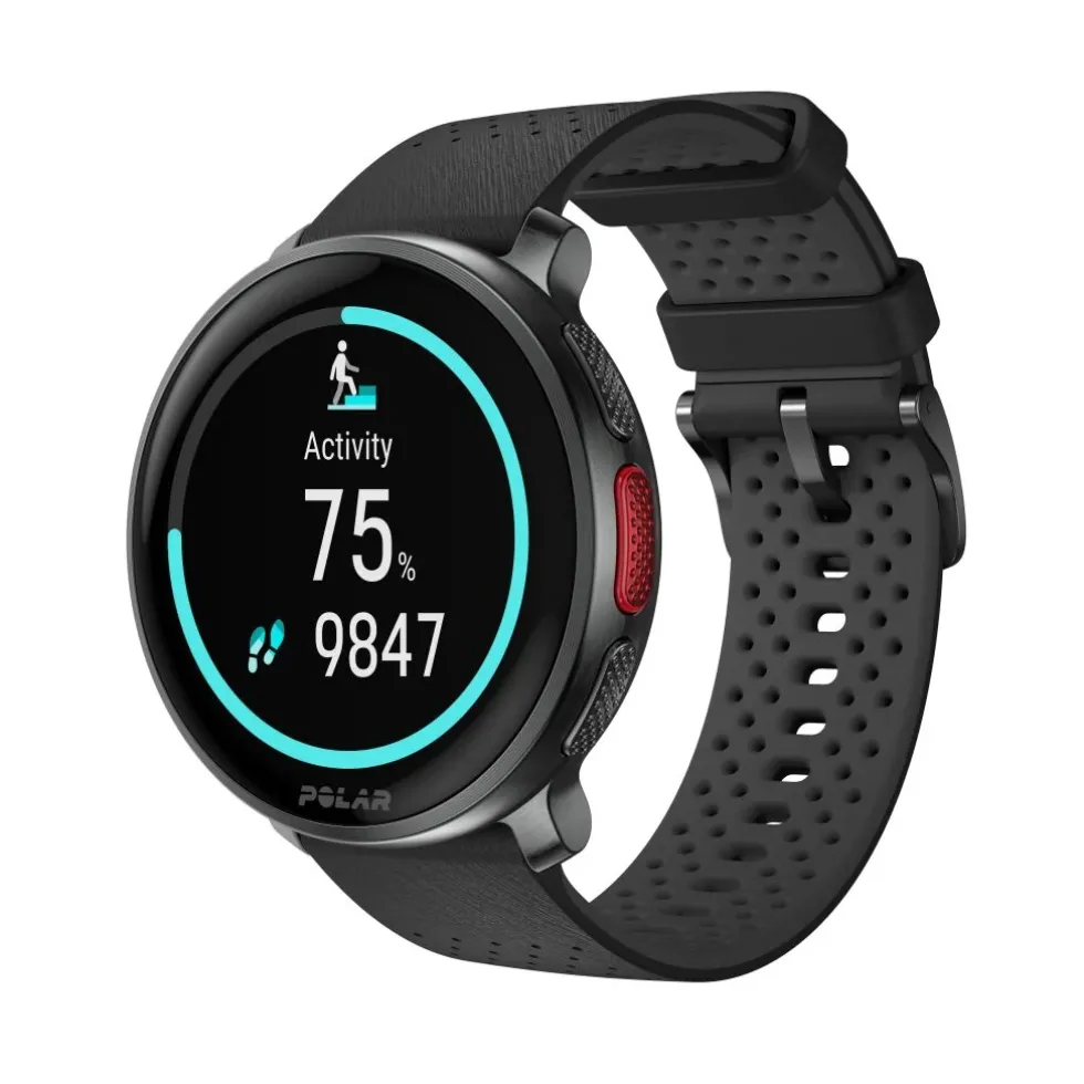 Polar Vantage V3 Sport Smartwatch met GPS - Zwart/Grijs - S-L