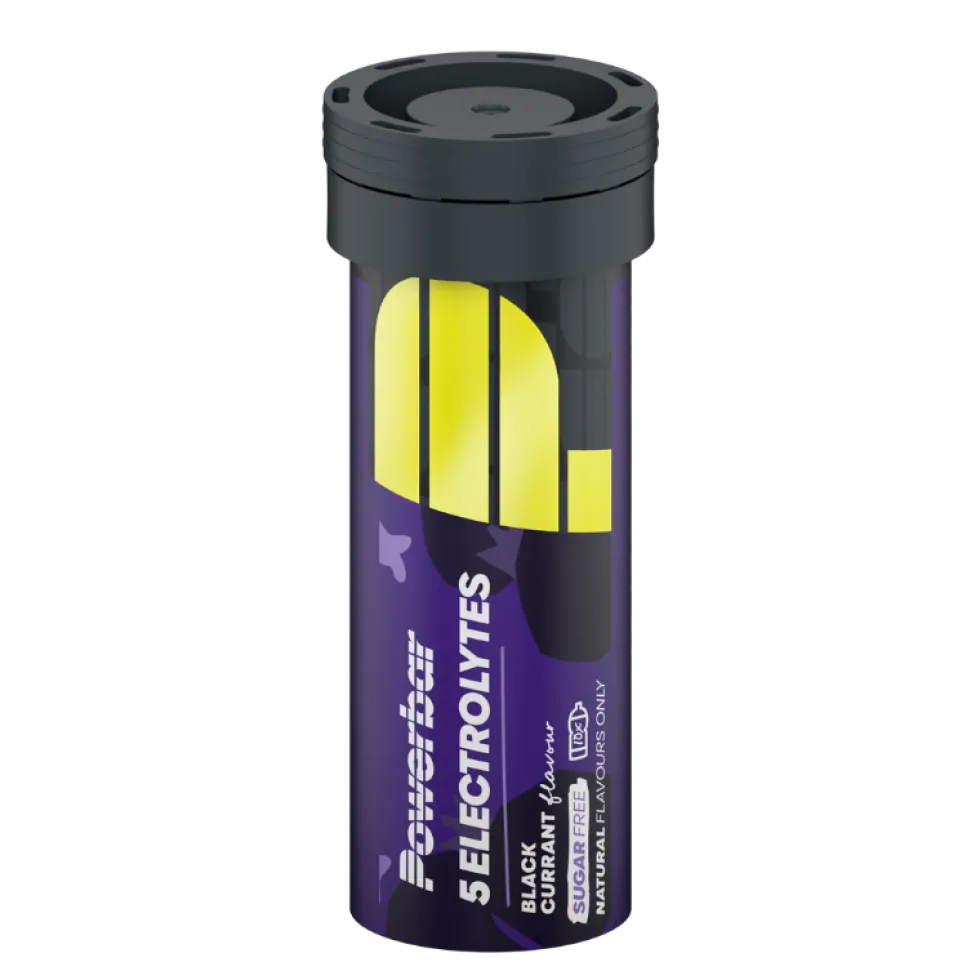Powerbar Electrolyte Tabs - 12 x 10 Tabletten - Zwarte Bes