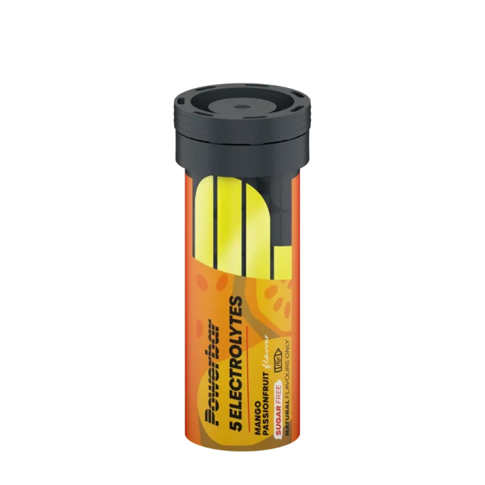 Powerbar Electrolyte Tabs - 12 x 10 Tabletten - Mango Passionfruit
