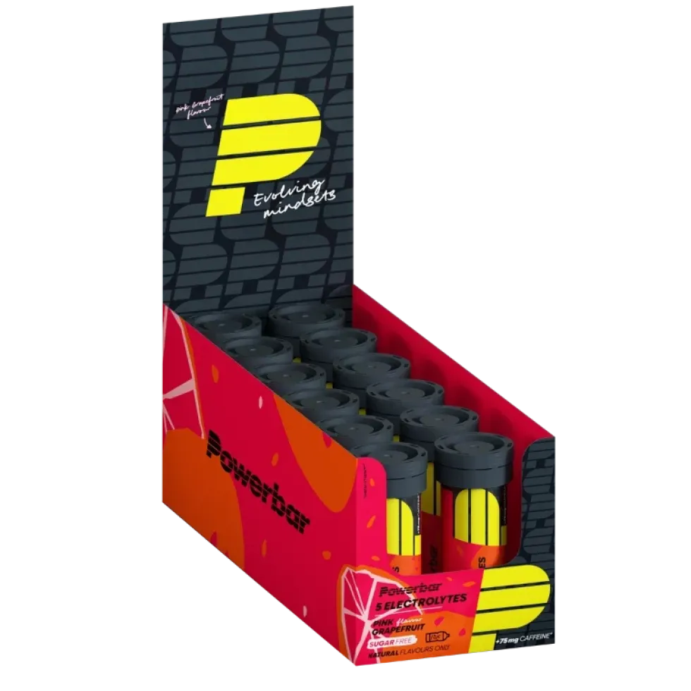 Powerbar Electrolyte Tabs - 12 x 10 Tabletten - Pink Grapefruit