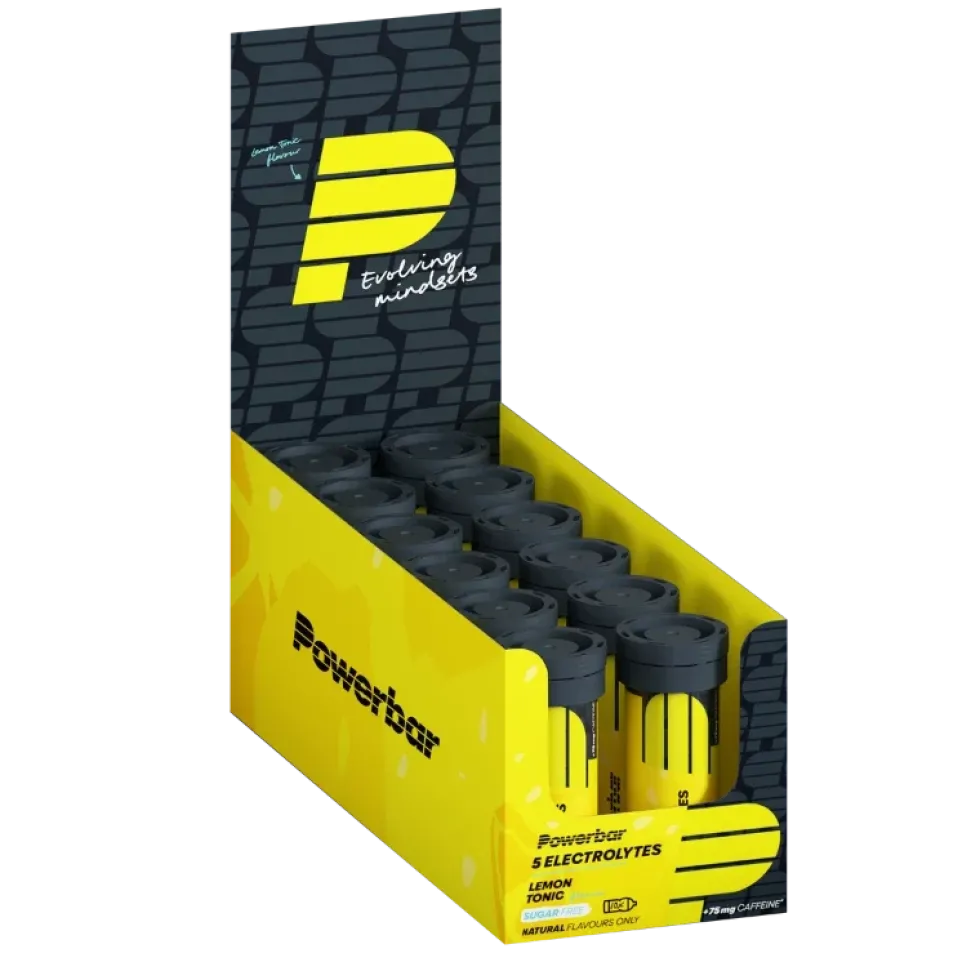 Powerbar Electrolyte Tabs - 12 x 10 Tabletten - Lemon Tonic