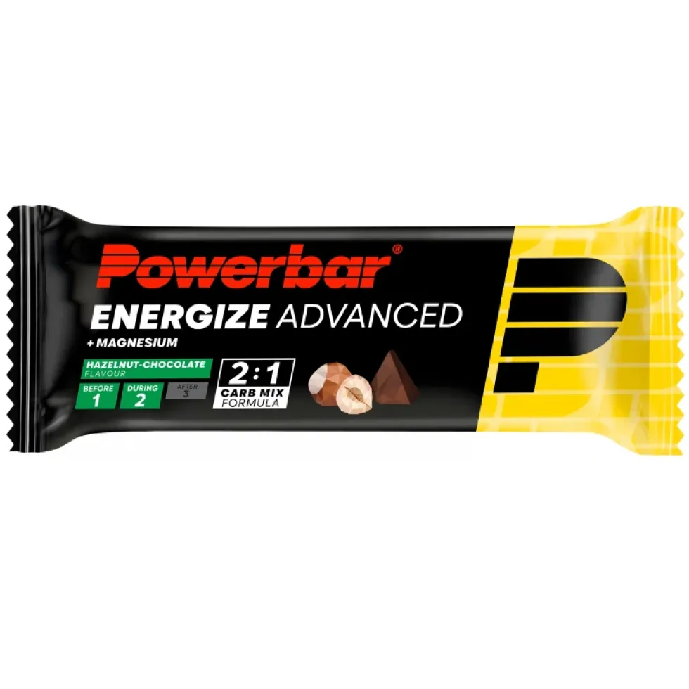 Powerbar Energize Advanced Bar - 15 x 55 gr - Hazelnoot Chocolade
