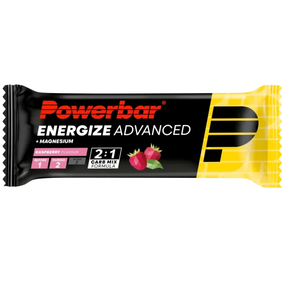 Powerbar Energize Advanced Bar - 15 x 55 gr - Framboos
