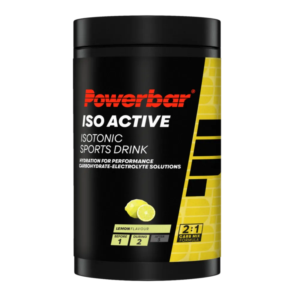 Powerbar Isoactive Sportdrank - 600 gr - Citroen