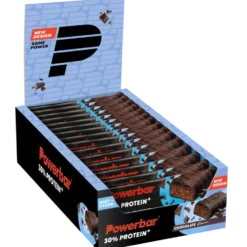 Powerbar 30% Protein+ Bar - 15 x 55 gr - Chocolade