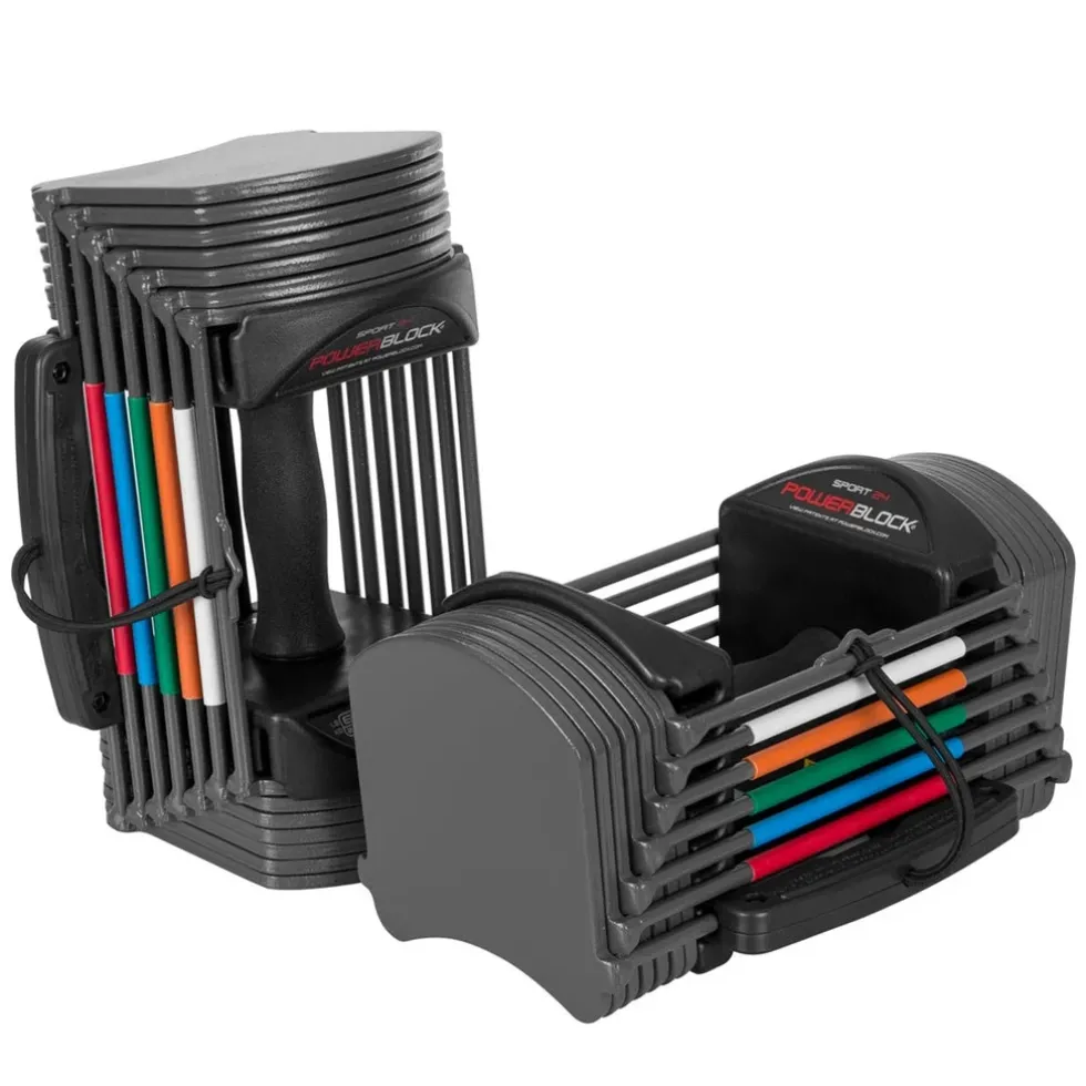 PowerBlock Verstelbare Dumbbell Set Sport 24 - 1,5 t/m 11 kg