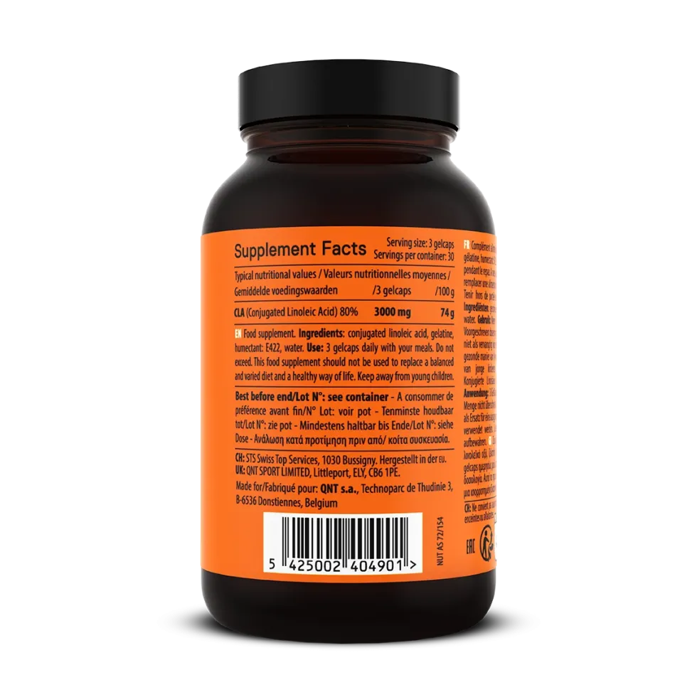 QNT CLA 1000 mg - 90 Gel Capsules