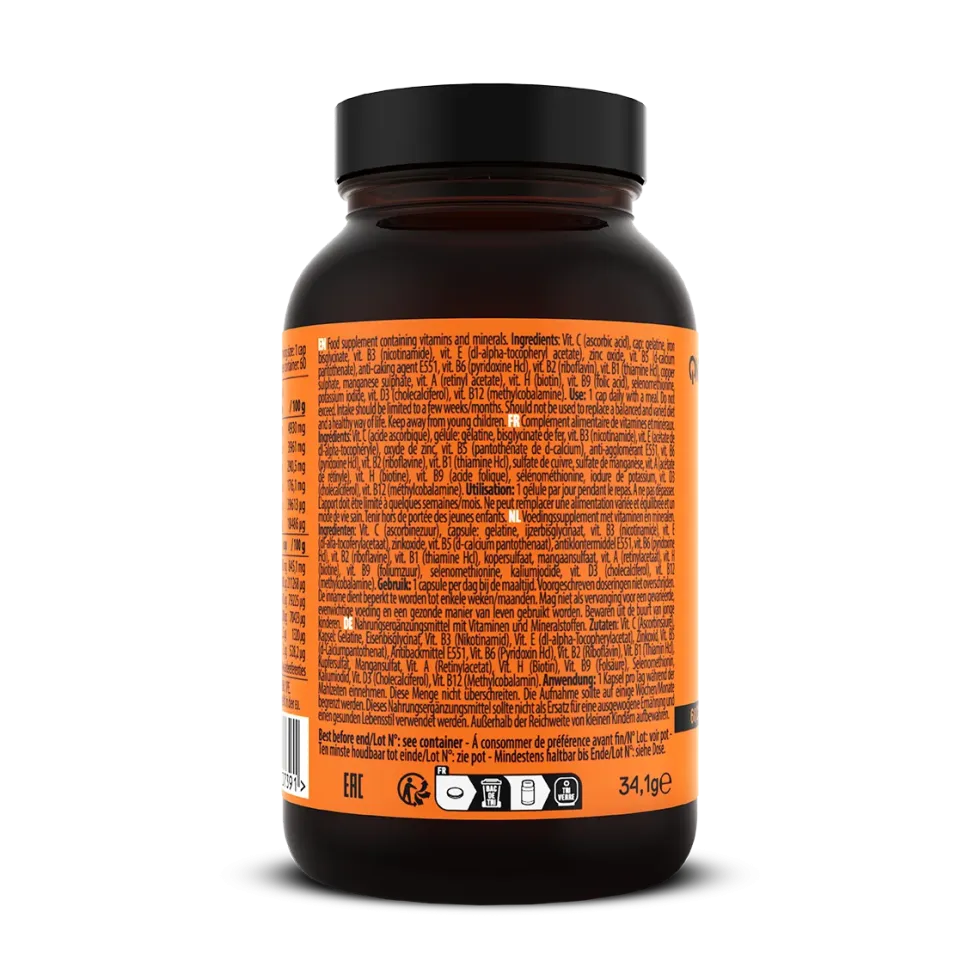 QNT Daily Vitamins - 60 Capsules