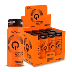 QNT Guarana Kick 2000 mg - Bitter Coffee - 12 x 80 ml