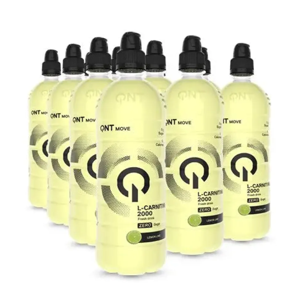 QNT L-Carnitine Sportdrank - 2000 mg - 24 x 700 ml - Lemon/Lime