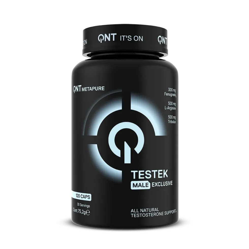 QNT Testek - Natuurlijke Testosteron Booster - 120 Capsules