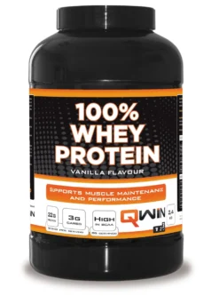 QWIN 100% Whey Protein Vanille - 2400 gr