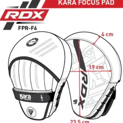 RDX Sports F6 Kara Focus Pads - Zwart