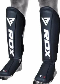 RDX Sports Scheenbeschermers Shin Instep King - Zwart