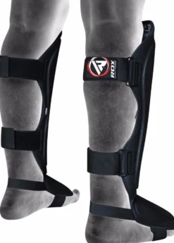 RDX Sports Scheenbeschermers Shin Instep King - Zwart