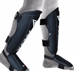RDX Sports Scheenbeschermers Shin Instep King - Zwart
