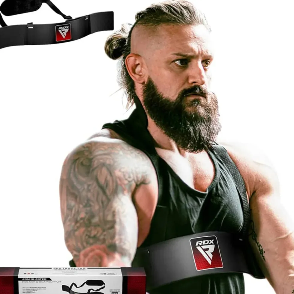RDX Sports T2 Arm Blaster - Bicep Trainer - Zwart