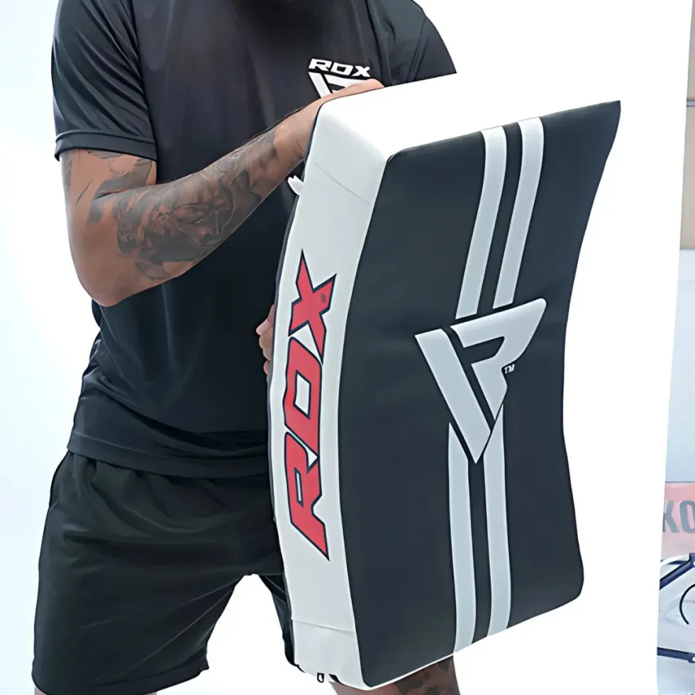 RDX Sports T1 Gebogen Stootkussen - Wit