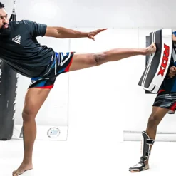 RDX Sports T1 Gebogen Stootkussen - Wit