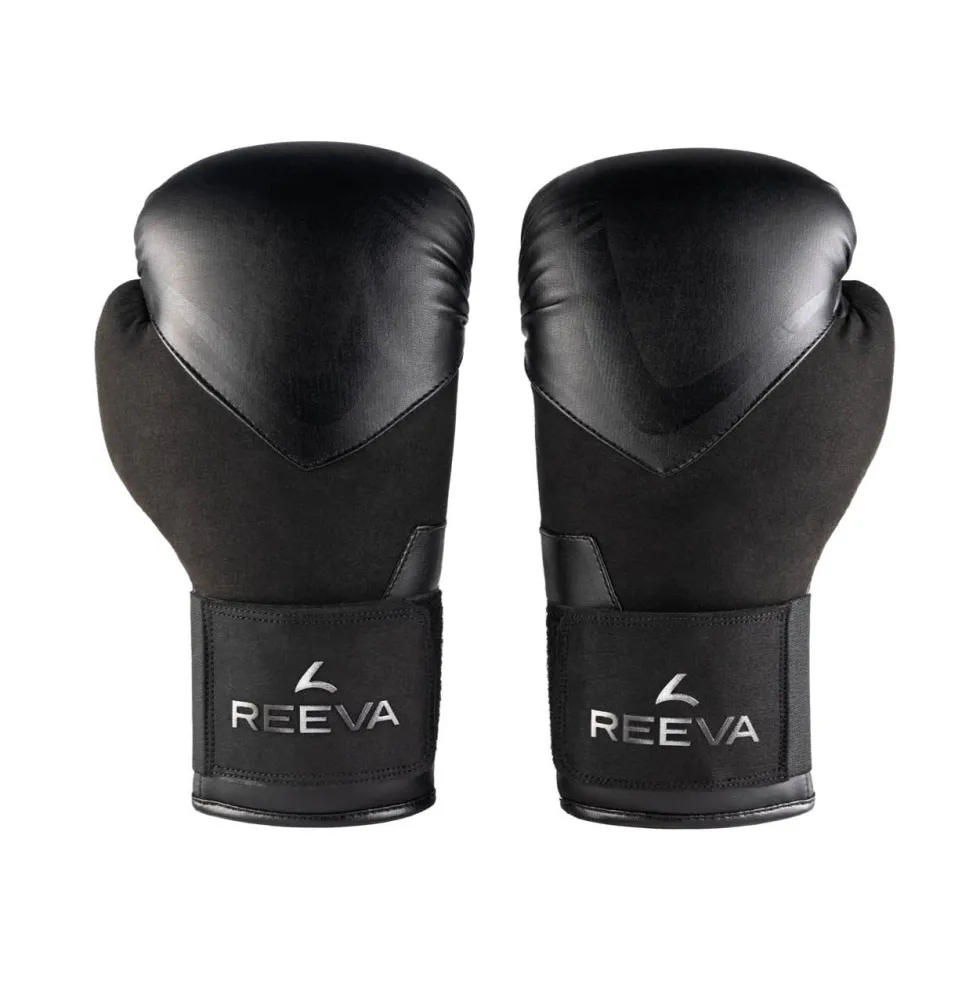 Reeva Bokshandschoenen - Leer - Zwart