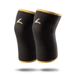 Reeva Powerlifting Knee Sleeves - Knie Bandages - 7 mm - Goud