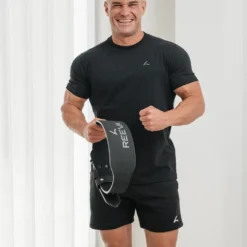 Reeva Premium Active Tee - Sport T-shirt - Zwart