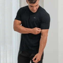 Reeva Premium Active Tee - Sport T-shirt - Zwart