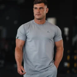 Reeva Premium Active Tee - Sport T-shirt - Licht Grijs