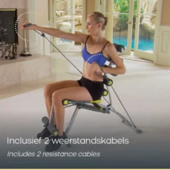 Rock Gym 6-in-1 Trainingsbank - Buikspierbank