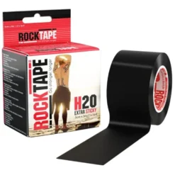 RockTape H20 Kinesiotape - Sporttape - 5 cm x 5 m - Zwart