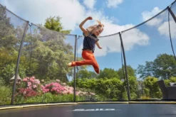 Salta Comfort Edition Ground Trampoline met Veiligheidsnet - 305 cm - Zwart