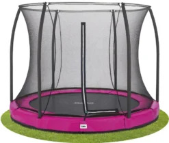 Salta Comfort Edition Ground Trampoline met Veiligheidsnet - 305 cm - Roze