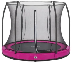 Salta Comfort Edition Ground Trampoline met Veiligheidsnet - 305 cm - Roze