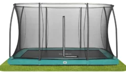 Salta Comfort Edition Ground Trampoline met Veiligheidsnet - 244 x 366 cm - Groen