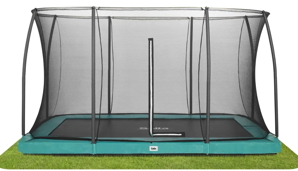 Salta Comfort Edition Ground Trampoline met Veiligheidsnet - 244 x 366 cm - Groen