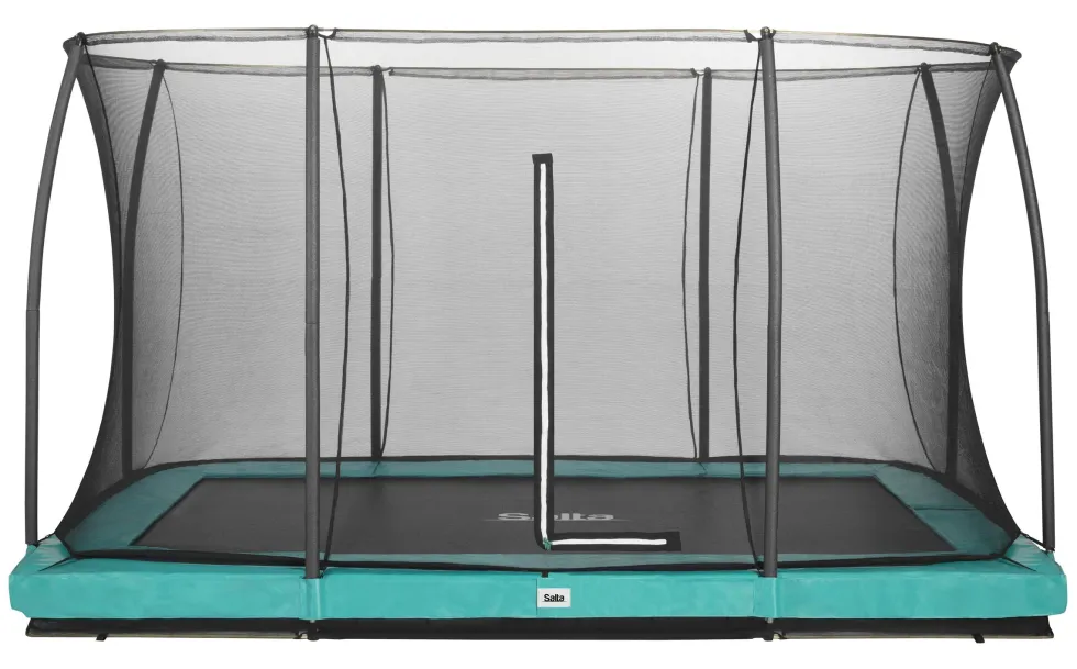 Salta Comfort Edition Ground Trampoline met Veiligheidsnet - 244 x 366 cm - Groen