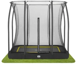 Salta Comfort Edition Ground Trampoline - 153 x 214 cm - Zwart