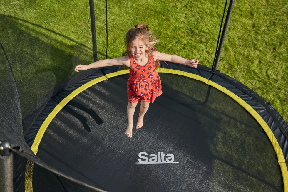 Salta Comfort Edition Trampoline met Veiligheidsnet - 366 cm - Zwart