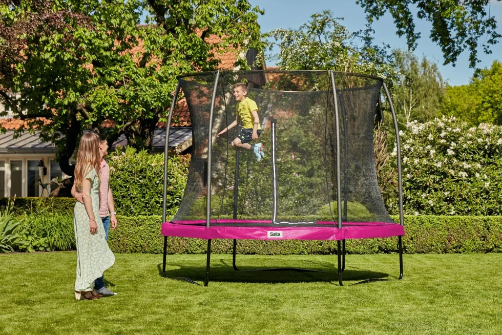 Salta Comfort Edition Trampoline met Veiligheidsnet - 305 cm - Roze