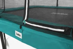 Salta Comfort Edition Trampoline met Veiligheidsnet - 153 x 214 cm - Groen