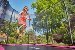 Salta Comfort Edition Trampoline met Veiligheidsnet - 214 x 305 cm - Roze