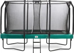 Salta First Class Trampoline met Veiligheidsnet - 427 x 244 cm - Groen
