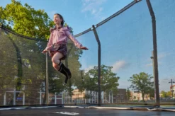 Salta Premium Edition Trampoline met Veiligheidsnet - Zwart - 214 x 305 cm