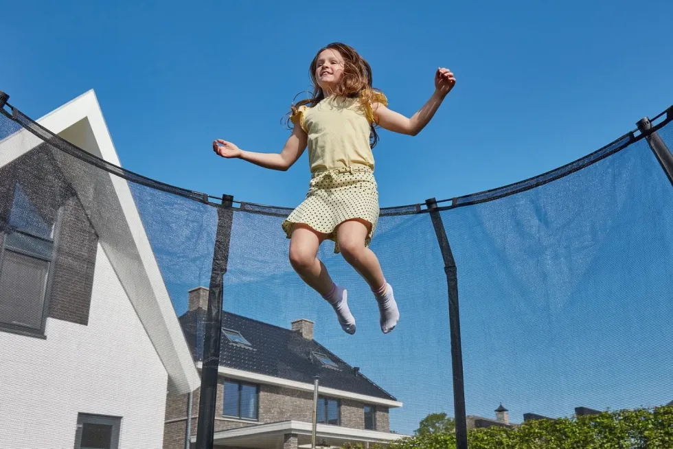 Salta Premium Ground Trampoline met Veiligheidsnet - 427 cm - Zwart